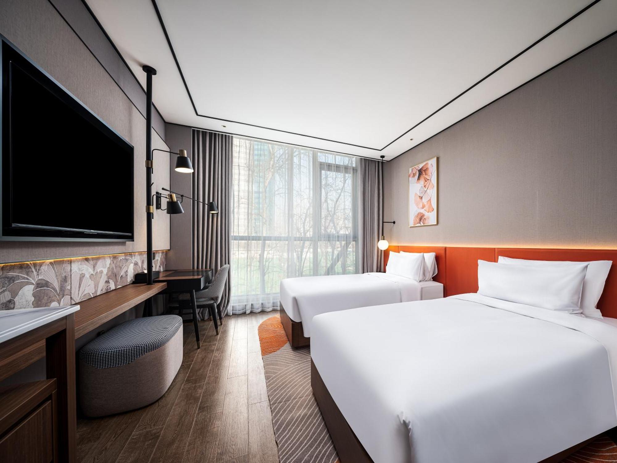 Hilton Garden Inn Beijing Guomao Ngoại thất bức ảnh